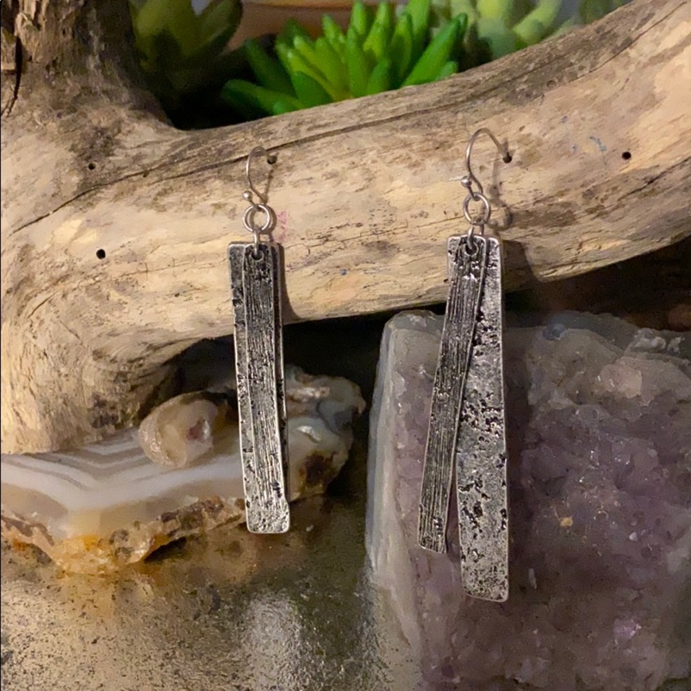 NWT long bar earrings